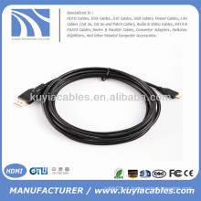 10FT HDMI para cabo de micro HDMI macho para 3M masculino
